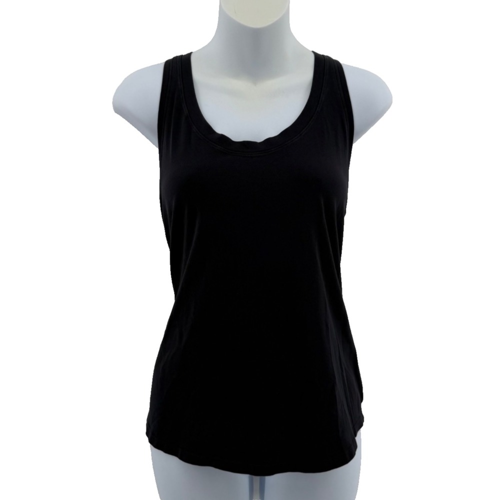 Lululemon Black Racerback Tank Top Women's Size 6 Athletic Yoga Workout